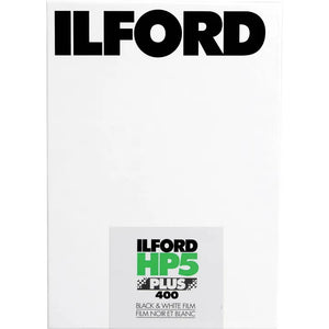 Ilford HP5 Plus ISO 400 5"X7" 25 Sheets Black & White Film