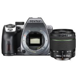 Pentax K-70 DSLR (silver)+ 18-55mm WR Lens