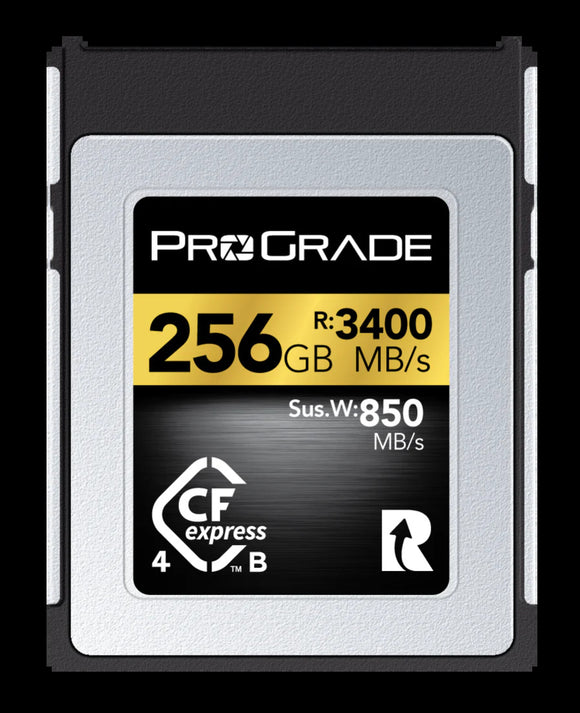 ProGrade Digital CFexpress™ 2.0 Type B Memory Card (Gold)