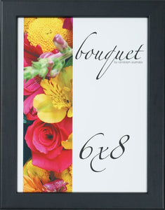 8W Narrow Black Photo Frame