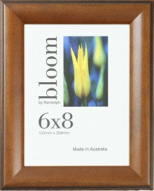 9S Bevelled Brown Photo Frame