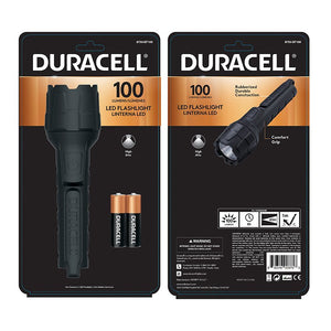 Duracell 100 Lumen Rubber LED Torch