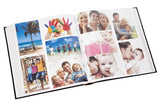 Home Black 6"X4" 500 Capacity Slip-In Photo Album