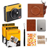 Kodak Instant Camera Mini Shot 3 Retro Cartridge + Accessories Bundle