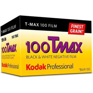 Kodak T-Max 100Asa B&W 35Mm Negative Film - 36 Exposures