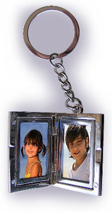 Mens Locket Key Ring