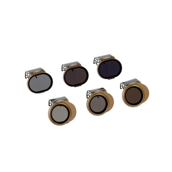 Polarpro Dji Spark 6-Pack Cinema Series With Nd4/Pl, Nd8/Pl, Nd16/Pl, Nd8, Nd16, And Nd32 Filters