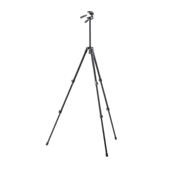 Slik Pro AL-523DX Tripod With Slik 300DX Pan/Tilt Head