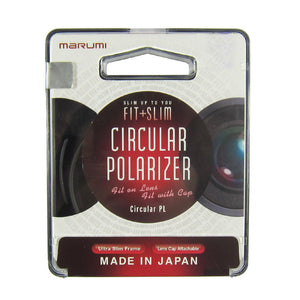 58Mm Circular Polarising Filter (49Mm Cpl) Fit & Slim Marumi